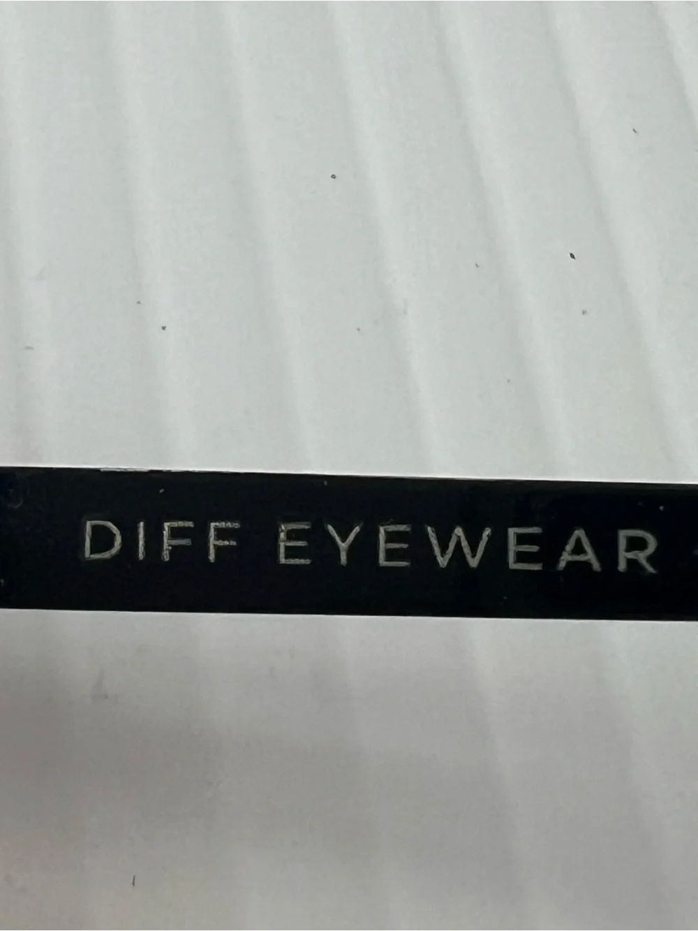 Diff Stylish Black Frame Sunglasses with Pink Gradient Lenses